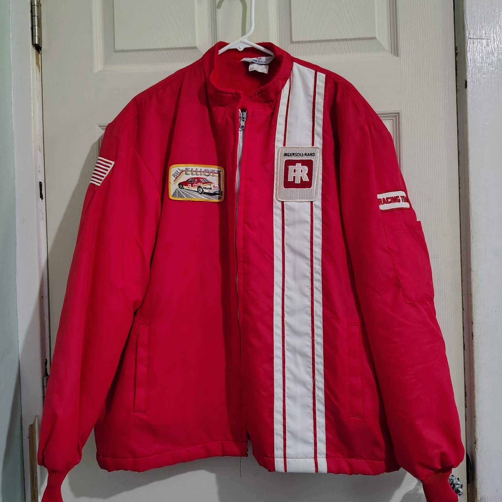 VTG 1984 Bill Elliott Coors Racing Jacket XL Great Lakes Mint Near DS Sherpa 80s