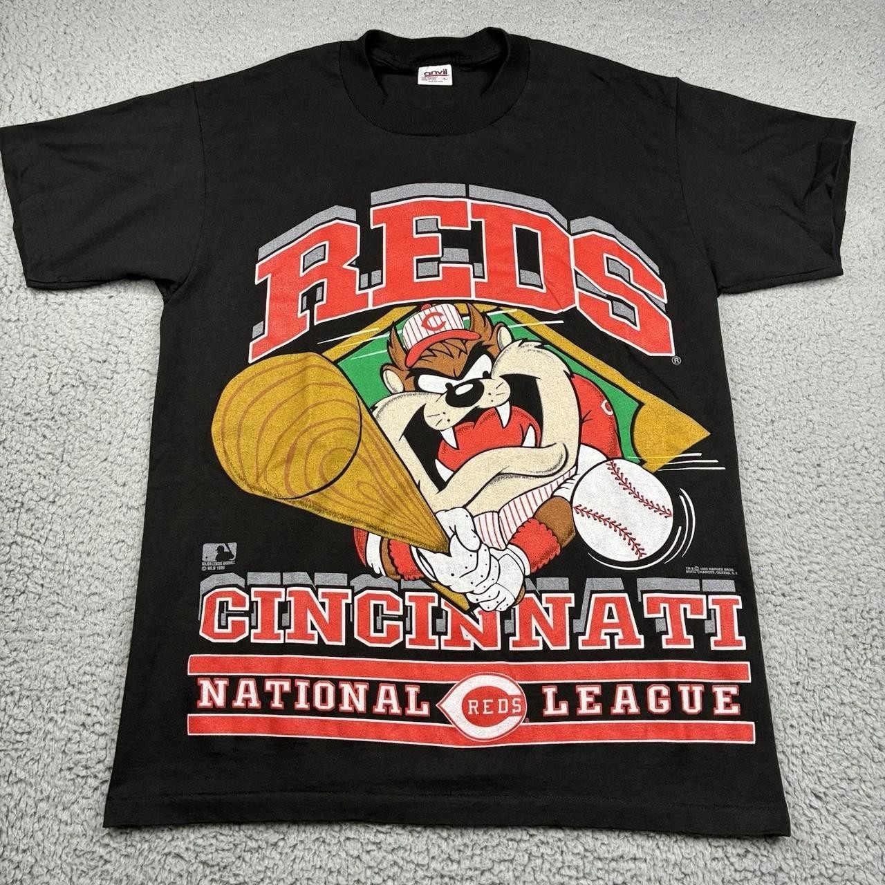 Vintage 1993 Cincinnati Reds Taz T-Shirt unisex reprint VK16274