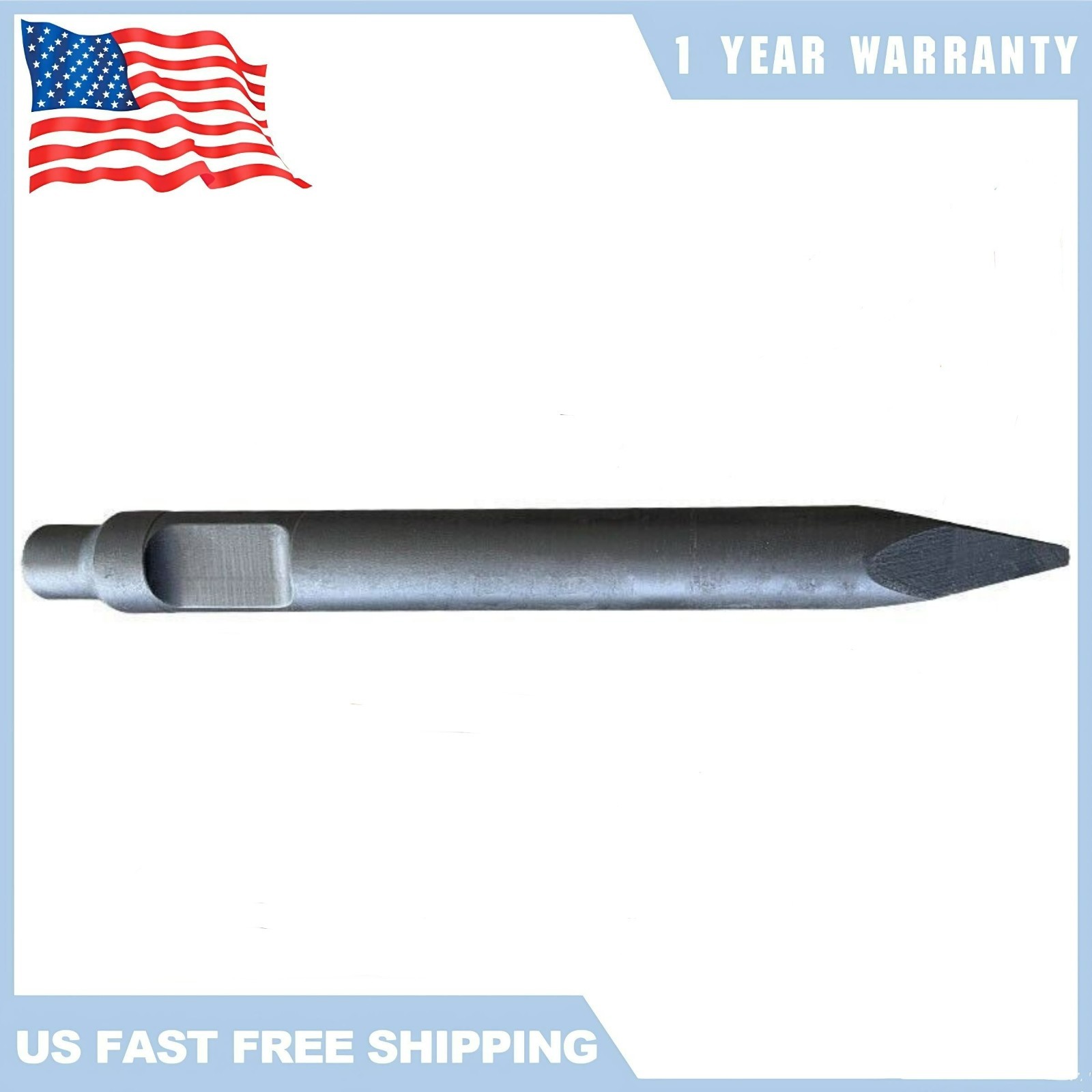 Agrotk 75mm Chisel for SSHH-750A Skid Steer Hydraulic Breaker Hammer Attachment