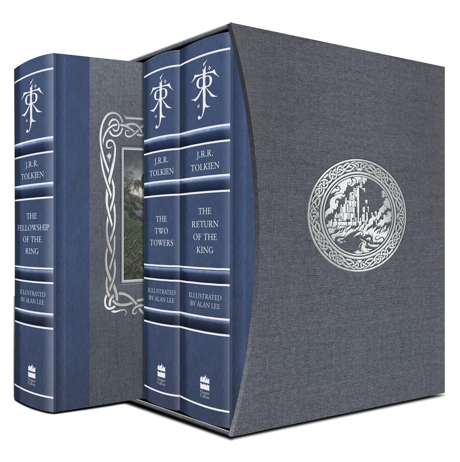 J.R.R. Tolkien The Lord of the Rings Illustrated Box Set Alan Lee HarperCollins
