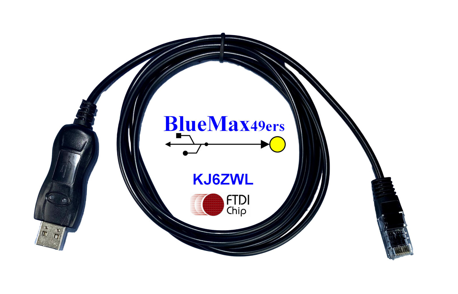 Kenwood TK-8360H FTDI KPG-46 Radio Programming Cable