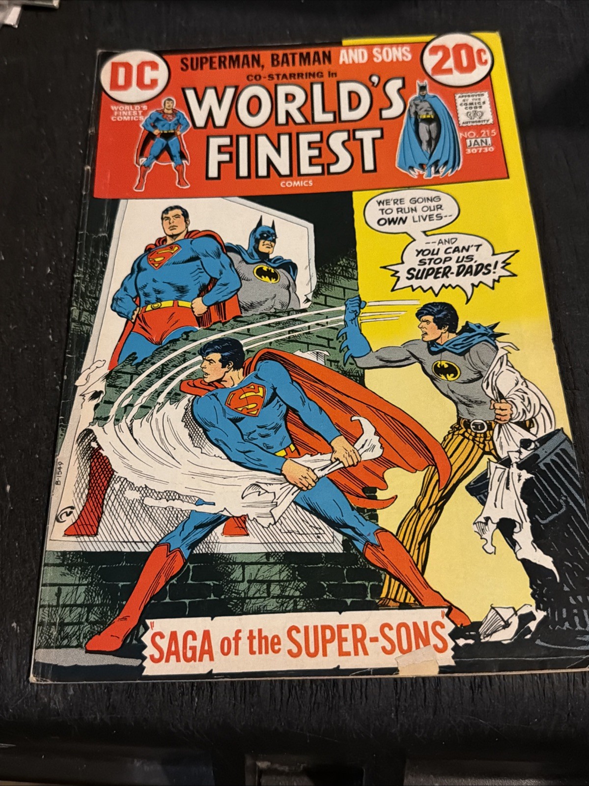 World\'s Finest Comics #215 DC Comic Book 1972