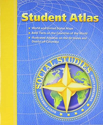 Student Atlas (Scott Foresman Social Studies) - Paperback - GOOD