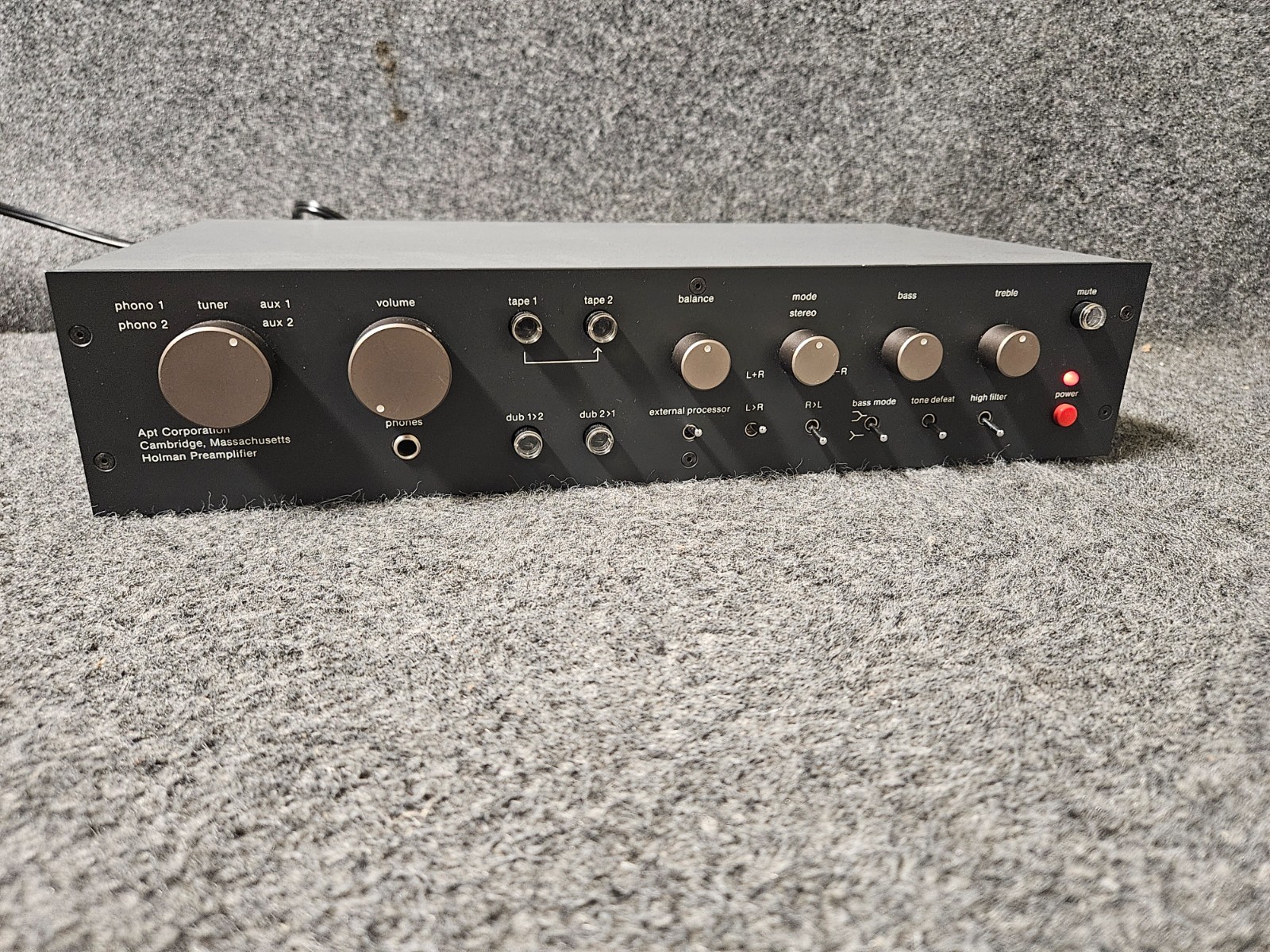 APT Corporation Holman Preamplifier| Tomlinson Holman Design| Vintage Audiophile