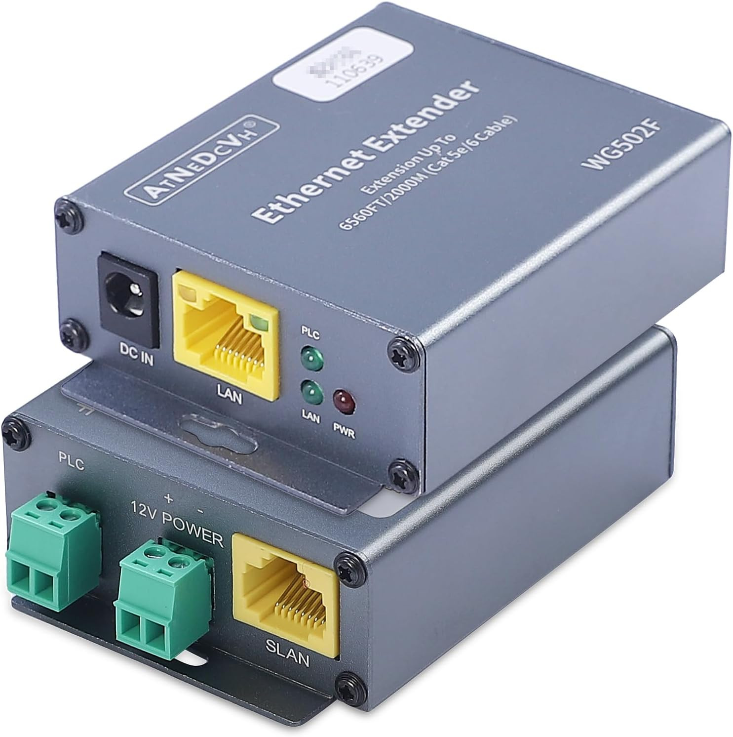 Ethernet Range Extender Repeater Kit, Ethernet LAN Range Extension Distance 6560