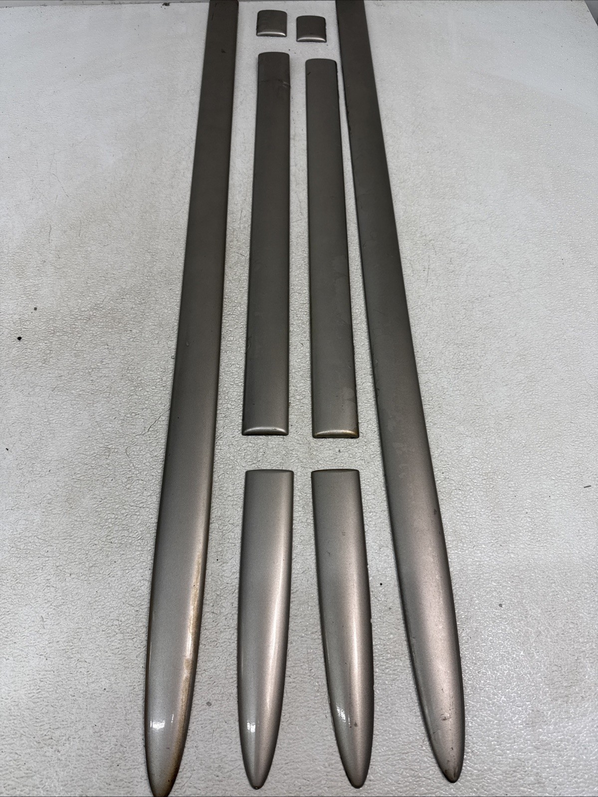 1999-2007 GMC Sierra Denali Complete Set Molding Left and Right  Gray OEM