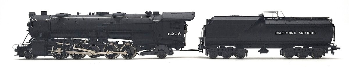 AHM 5099 HO Baltimore & Ohio 2-10-2 Steam Locomotive & Tender