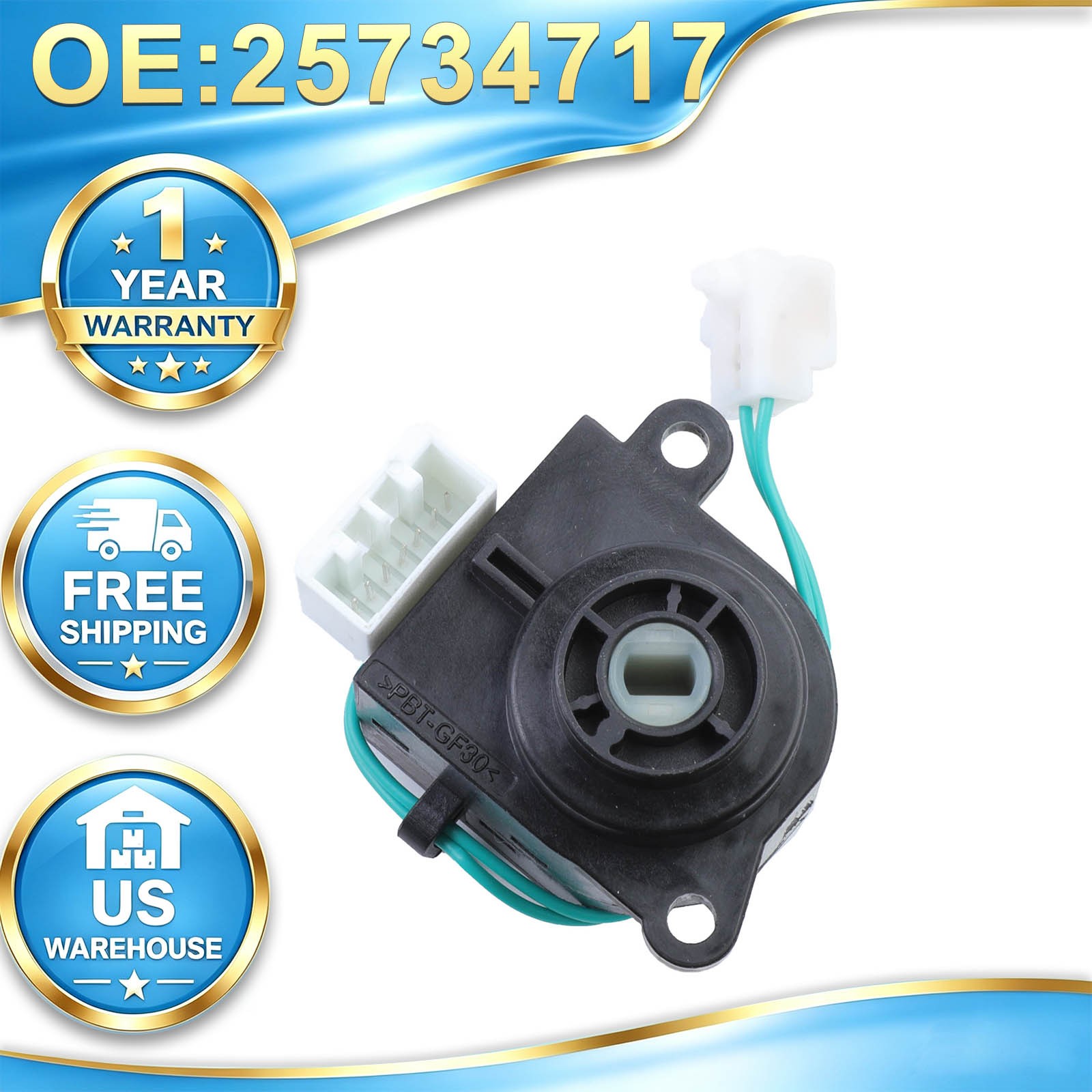 Ignition Starter Switch for Buick Allure LaCrosse Terraza Chevrolet OE:25734717