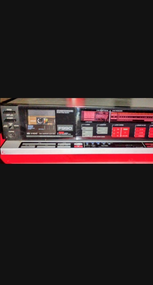 Vintage 1983 AIWA AD-F990U Audiophile Stereo Cassette Deck RARE-