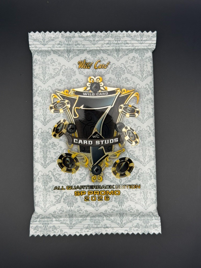 2026 Wild Card 7 Card Stud QBs ONLY Sealed Single Card Pack #/7 or less... 1/1?