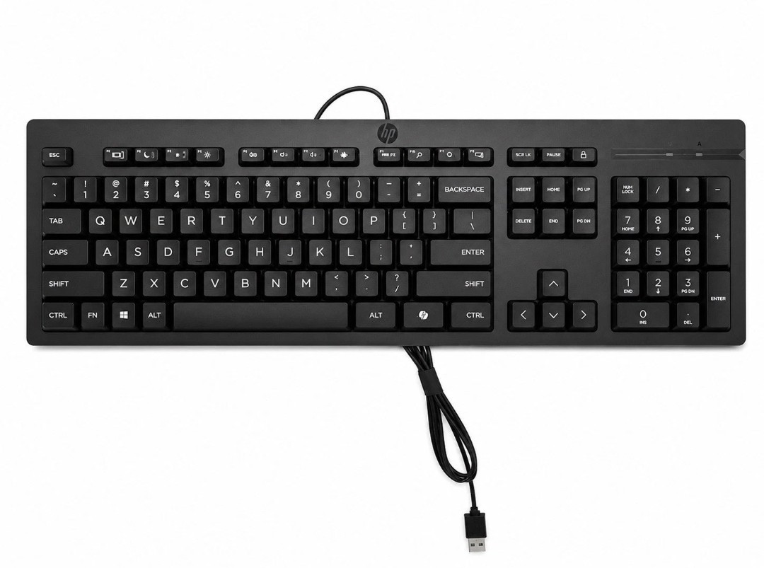 NEW IN BOX HP DESKTOP PC 125 WIRED USB KEYBOARD M27527-001