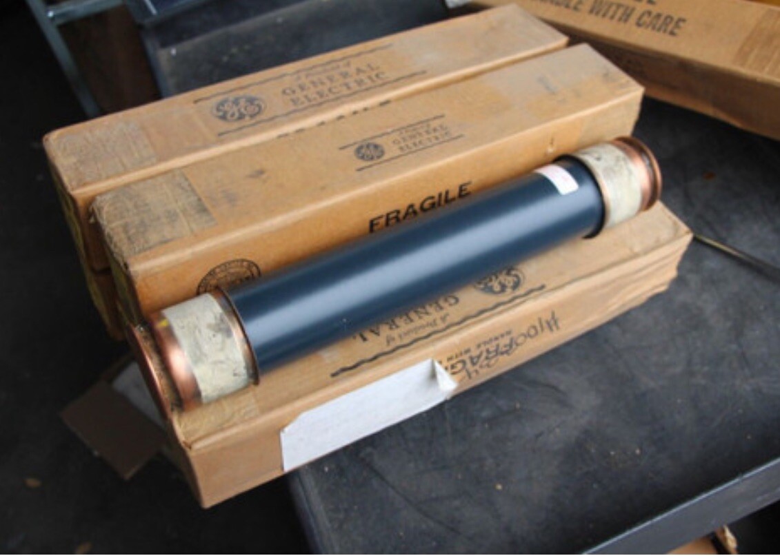 GENERAL ELECTRIC 9F62DDD100 CURRENT LIMITING FUSE TYPE EJ0-1D 15.5KV, 100A T1342 GENERAL ELECTRIC 9F62DDD100 CURRENT LIMITING FUSE TYPE EJ0-1D 15.5KV, 100A T1342