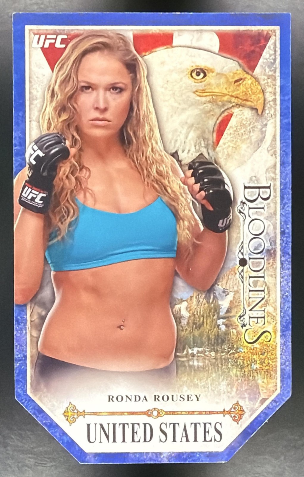 2014 Topps UFC Bloodlines Ronda Rousey #BL-RR Die Cut