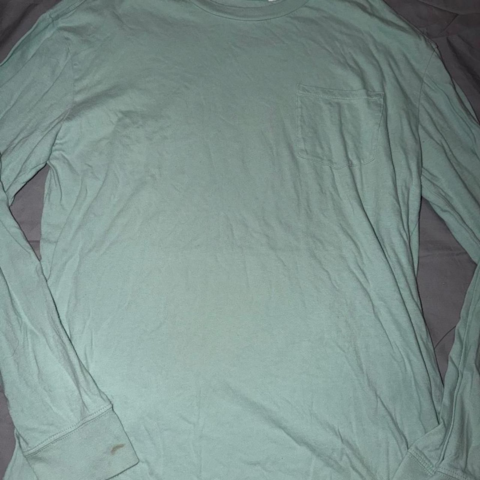 Pacsun Men\'s Green and Blue Shirt