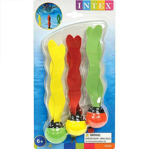 Underwater Fun Balls Dive Toys Swimming Pool ~ Set of 3