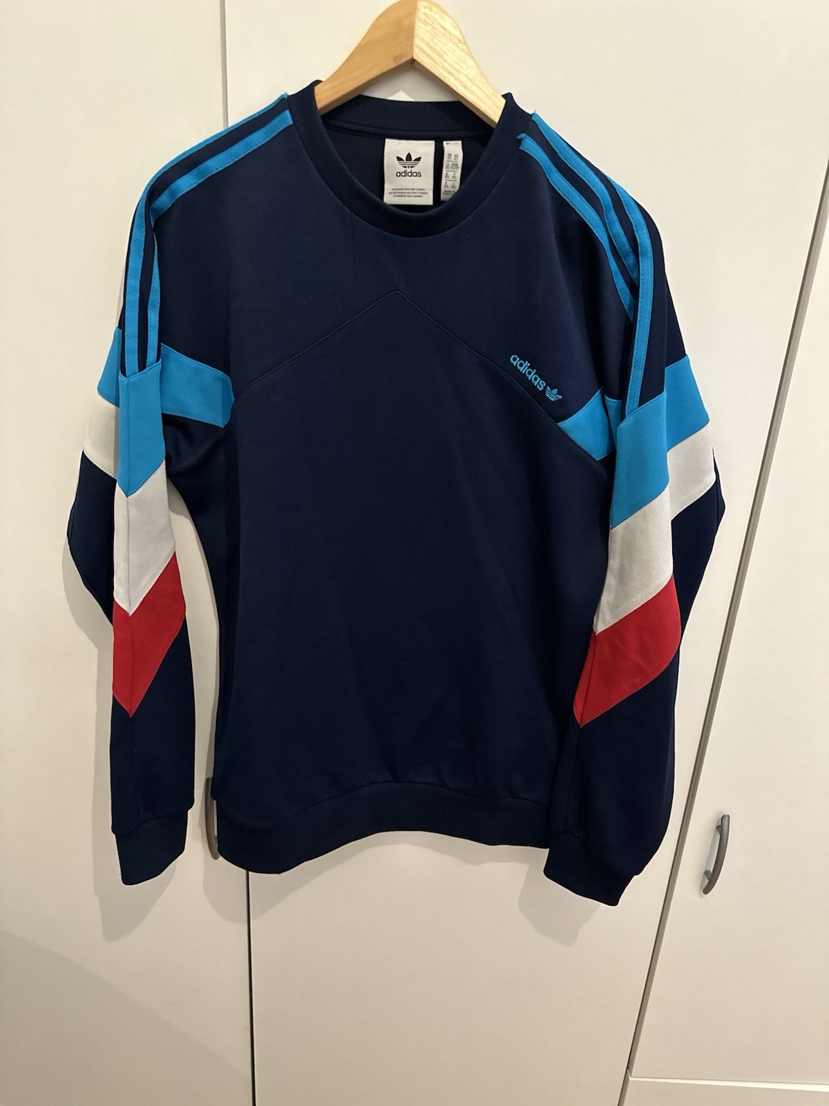 Adidas Jumper Size S-M 🏸🏸 Vintage Hoodie Pullover Adidas 90s Sweatshirt