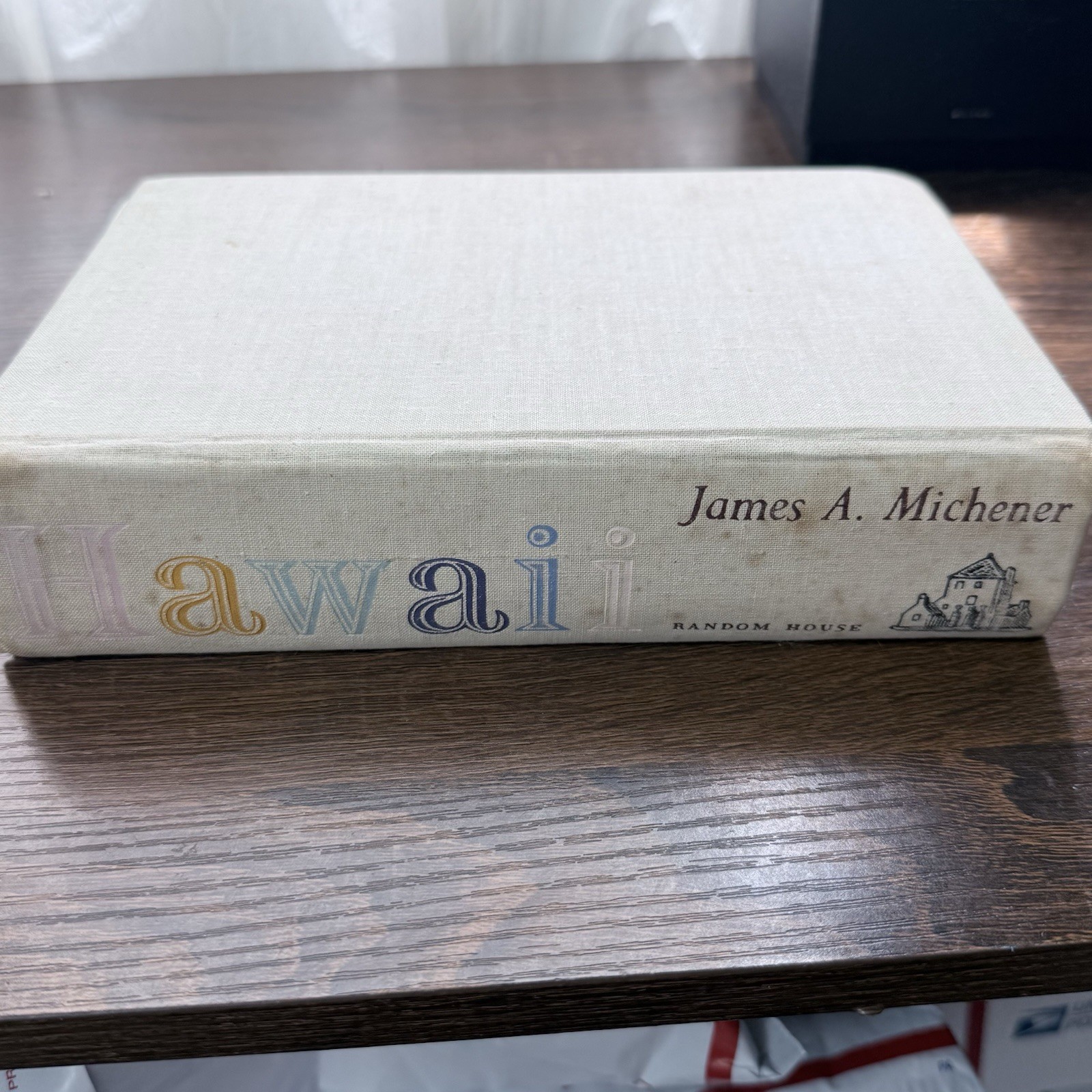 1959 Hawaii James A Michener Hardcover Random House Vintage Novel First Edition