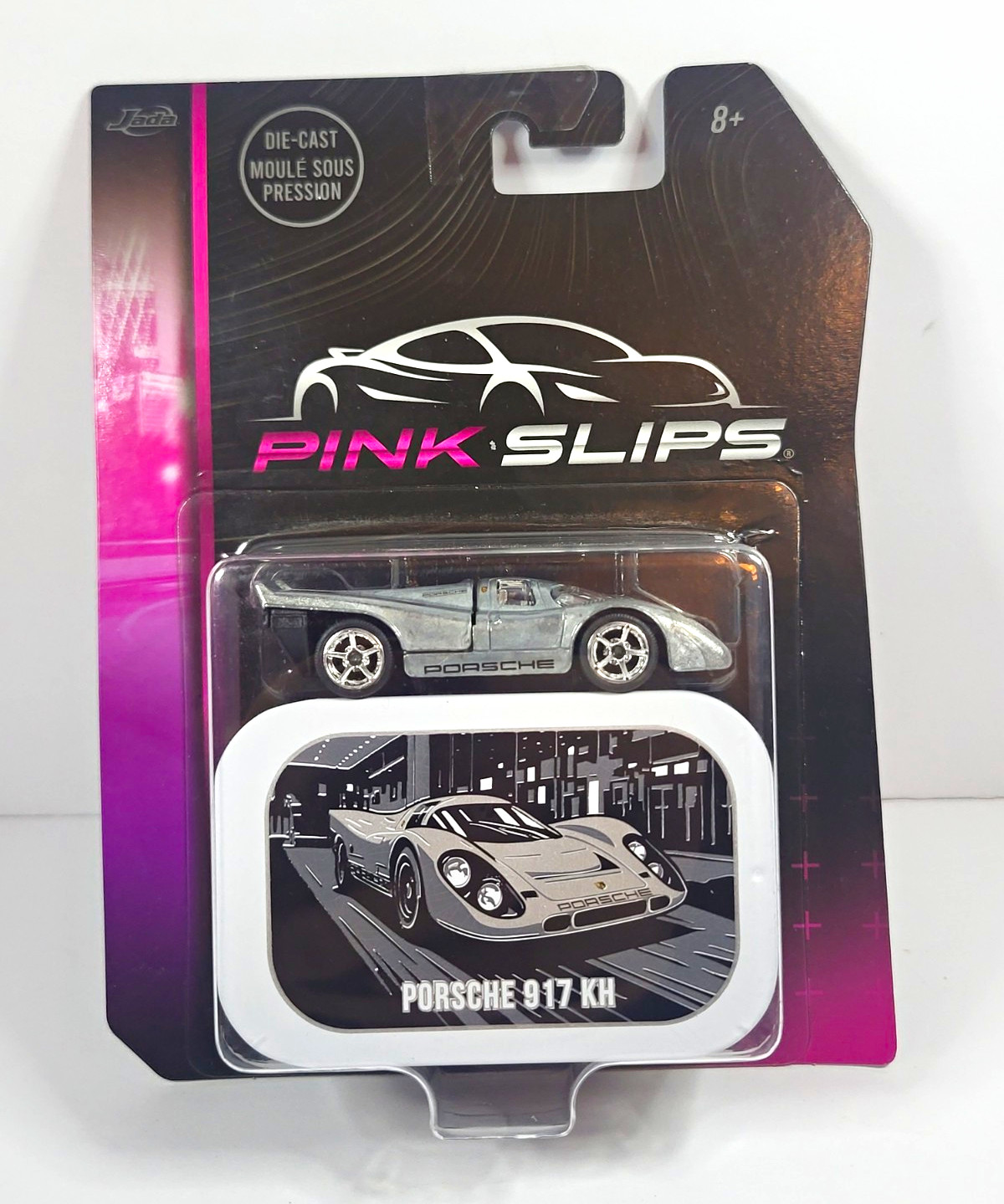 Jada Pink Slips Porsche 917KH RAW CHASE? 1:64 Diecast Jada Pink Slips Porsche 917KH RAW CHASE? 1:64 Diecast