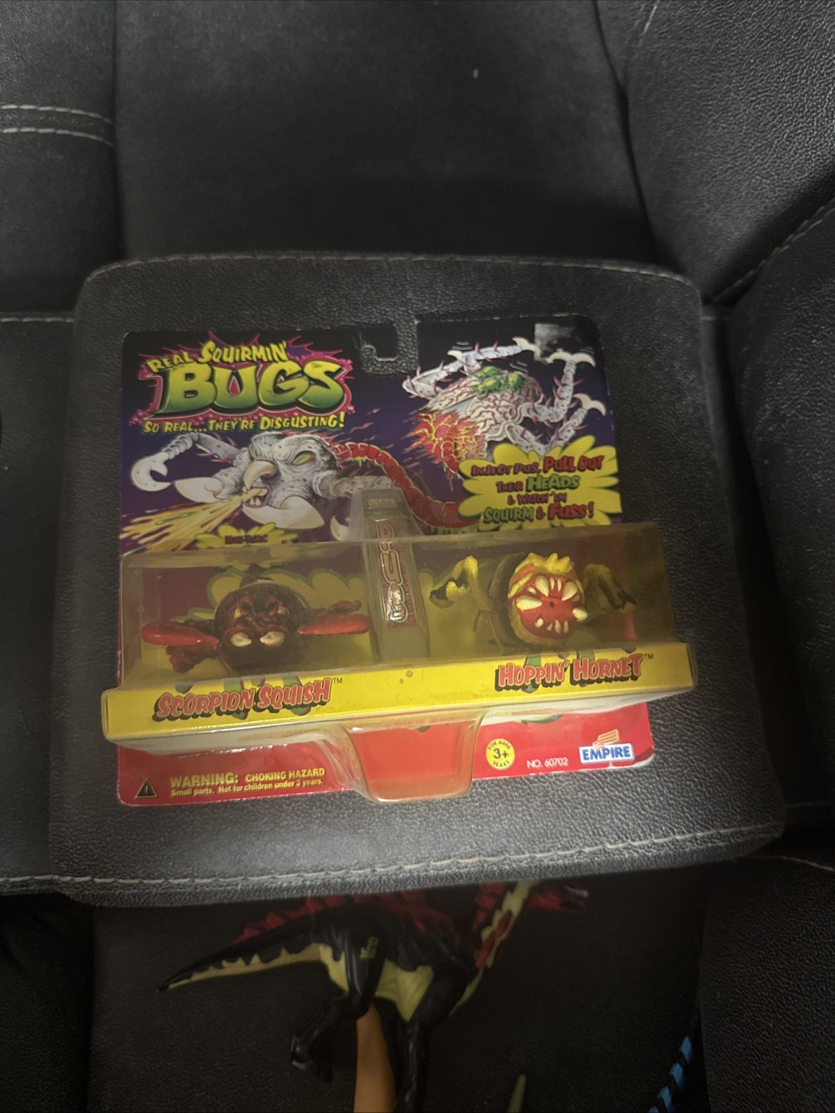 NOS 1996 EMPIRE REAL SQUIRMIN\' BUGS | Scorpion Squish & Hoppin’ Hornet sealed NOS 1996 EMPIRE REAL SQUIRMIN\' BUGS | Scorpion Squish & Hoppin’ Hornet sealed
