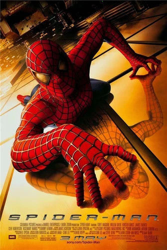 Spider-Man 2002 Marvel Superhero Movie Poster