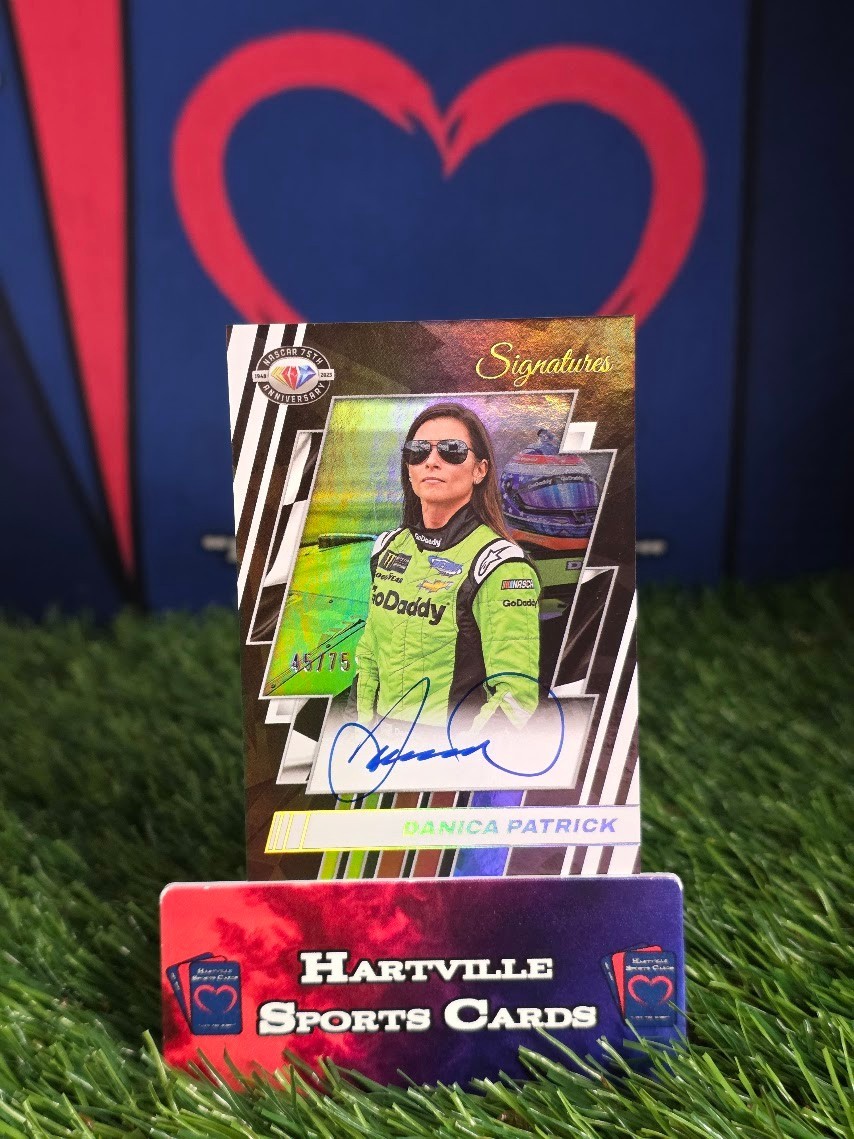 🔥2023 Danica Patrick Donruss - Nascar 75th Anniversary Signatures /75 Rare Auto