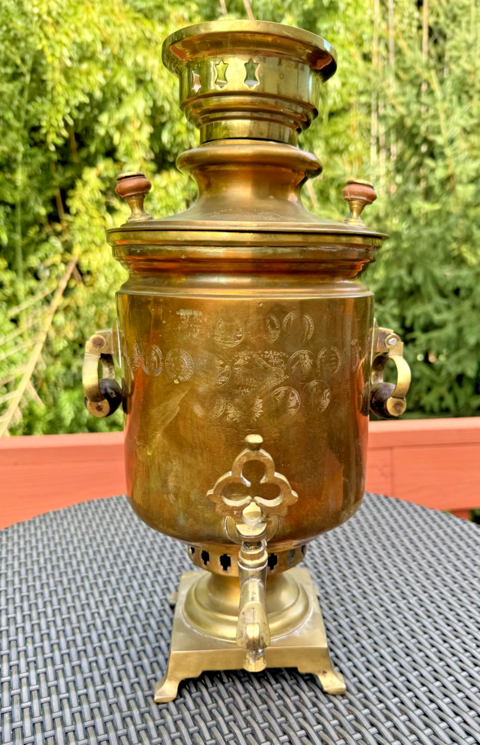 Rare Antique Imperial Russian Samovar Tea Urn Shemarin