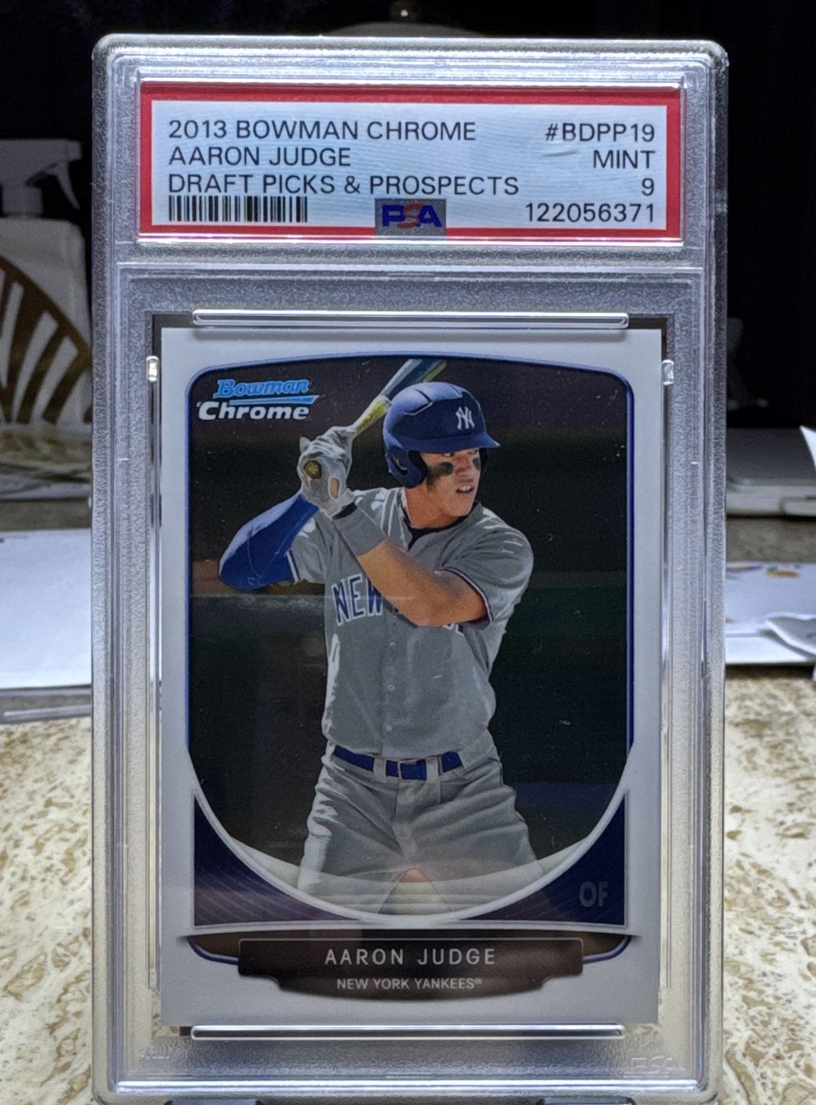 2013 Bowman Draft Picks & Prospects - Draft Picks Chrome Aaron Judge PSA 10 2013 Bowman Draft Picks & Prospects - Draft Picks Chrome Aaron Judge PSA 10