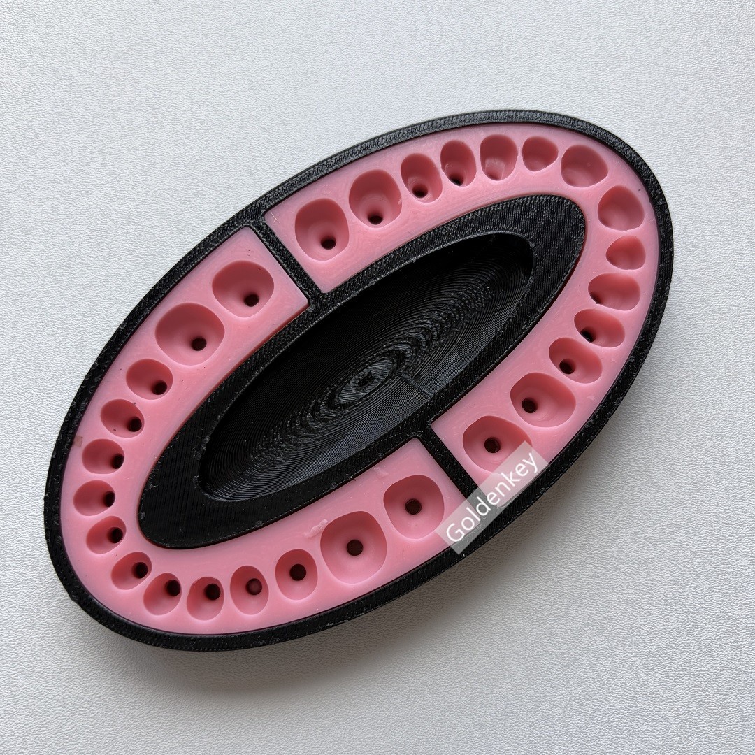 Dental Customizable Silicone Former Mold Implant Gingival Cuff Forming Mold