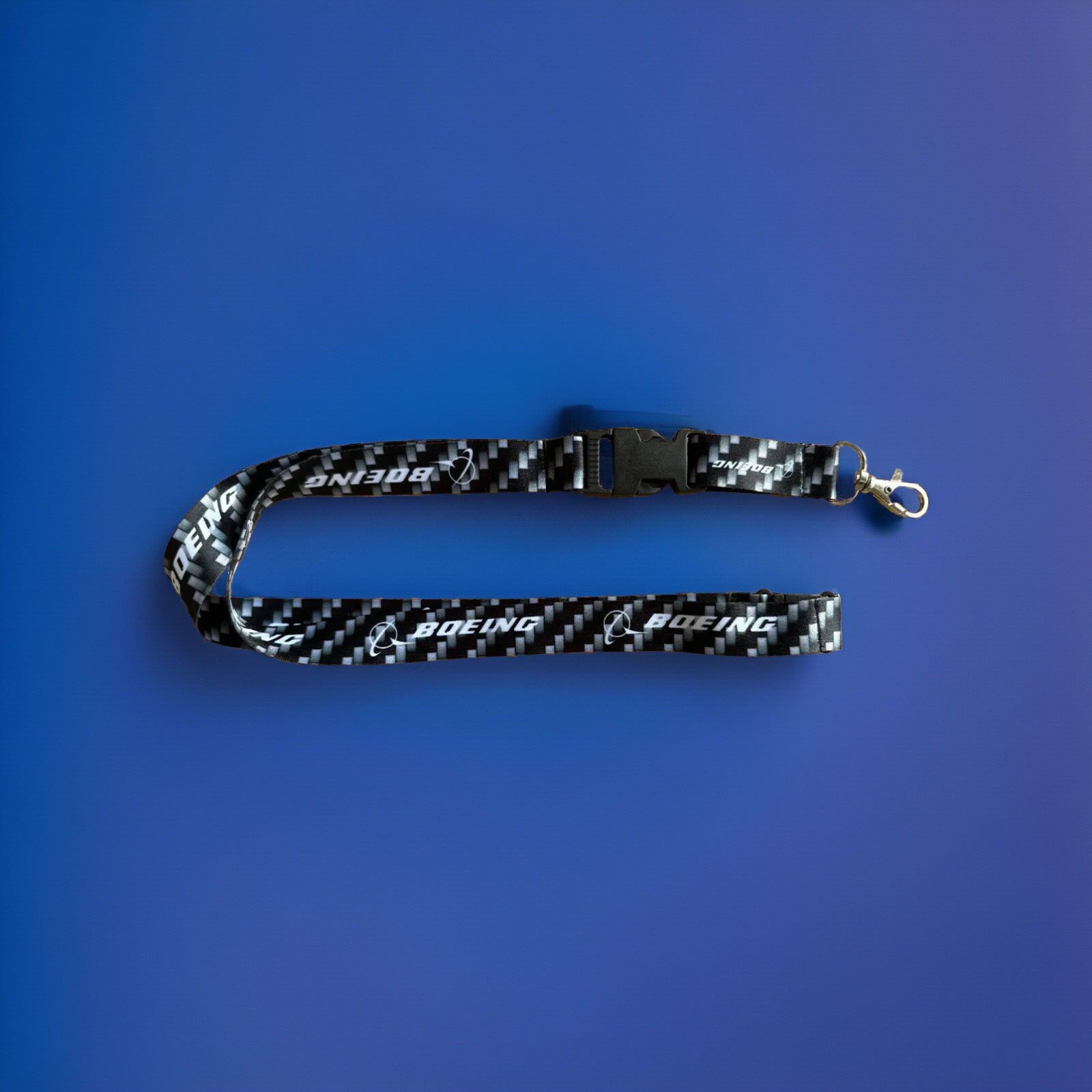 Boeing Carbon Lanyard Boeing Carbon Lanyard
