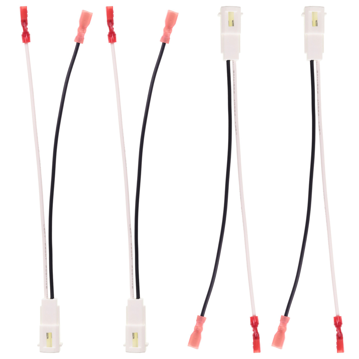 Xtenzi 2 Pair Car Audio Speaker Harness Set for Select Ram, Jeep, Dodge Vehicles