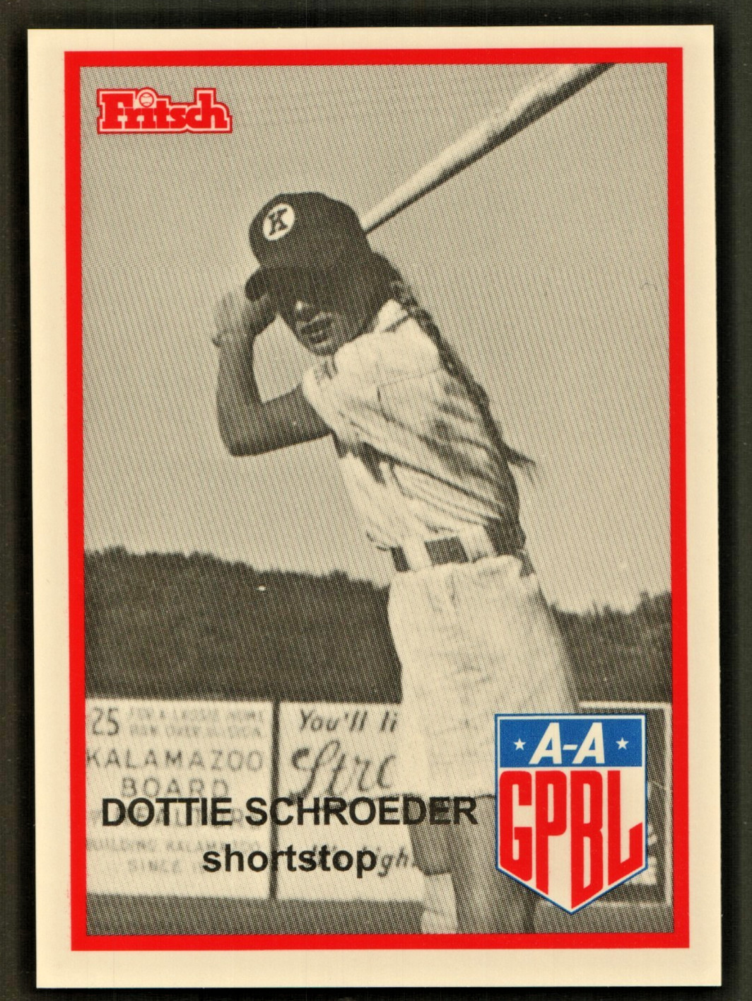 1995 Fritsch AAGPBL Card #178 Dorothy \