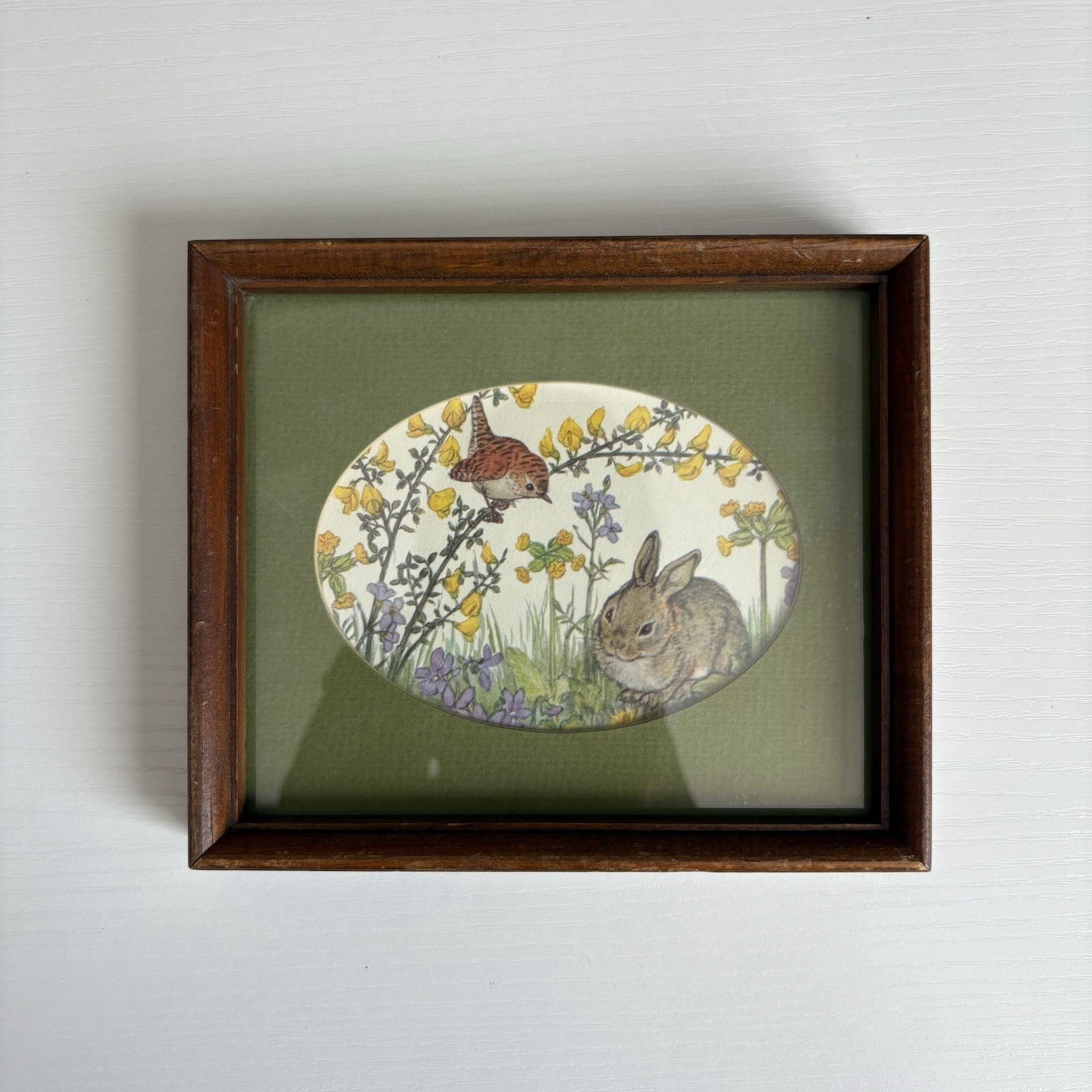 Vintage Woodland Art Print Whimsical Nursery Whimsical Art Vintage Frame Vintage Woodland Art Print Whimsical Nursery Whimsical Art Vintage Frame