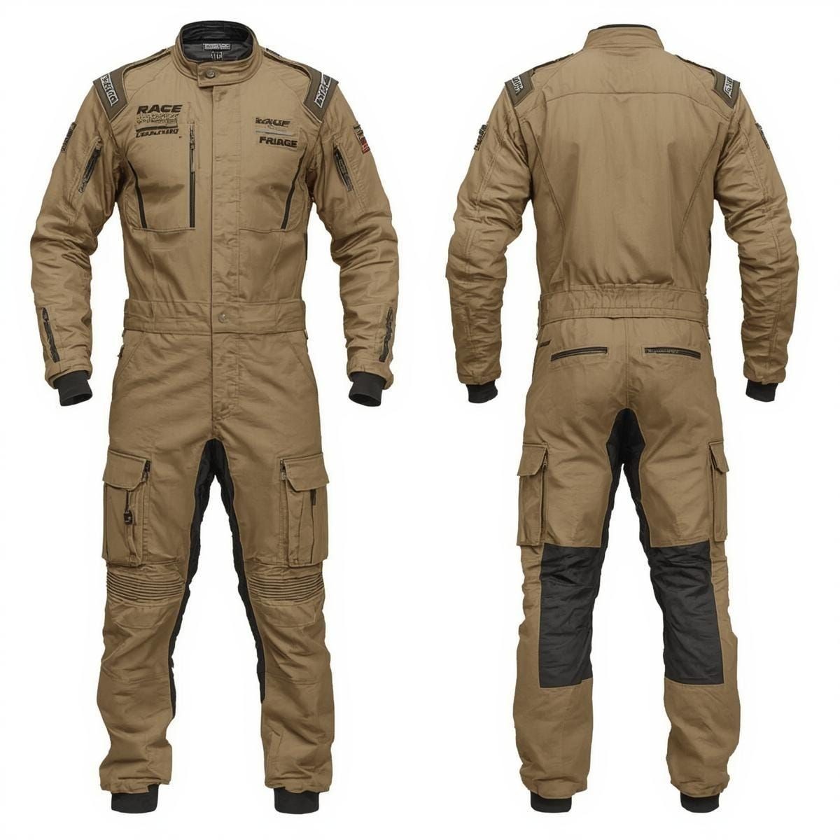 Handmade Go Kart Racing Suit: CIK/FIA Level 2, Customizable Logos