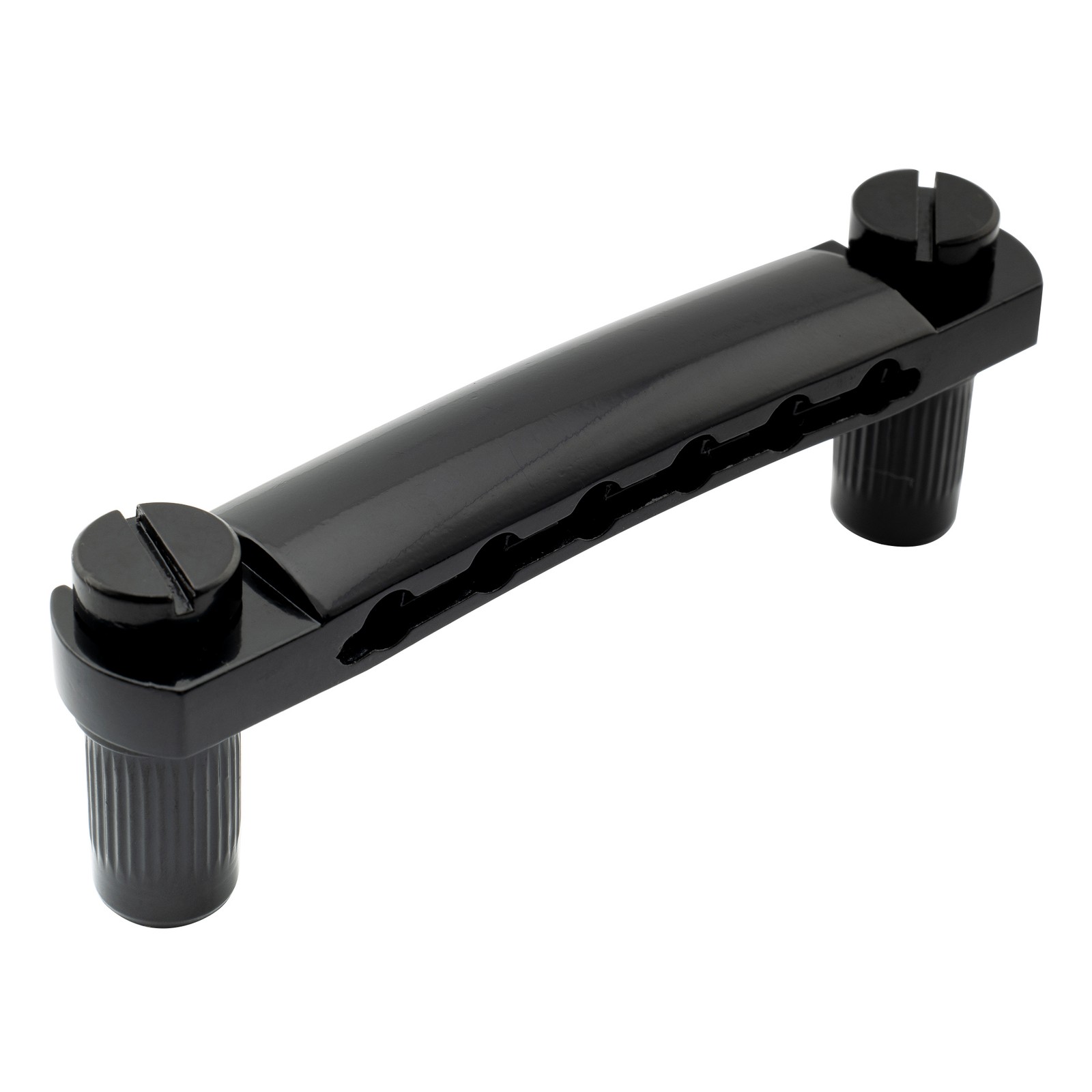 Musiclily Black Tune-O-Matic Stop Tailpiece For Les Paul Epiphone Guitar Musiclily Black Tune-O-Matic Stop Tailpiece For Les Paul Epiphone Guitar