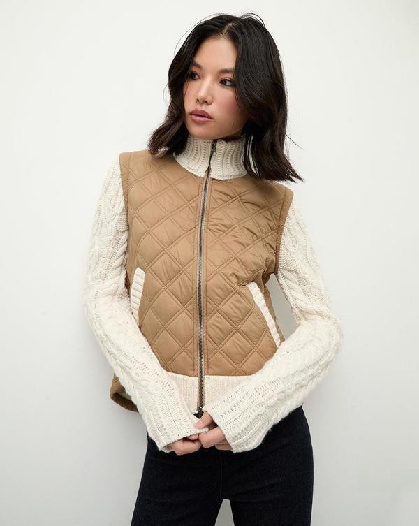 veronica beard Patra Mixed Media Jacket Size S veronica beard Patra Mixed Media Jacket Size S