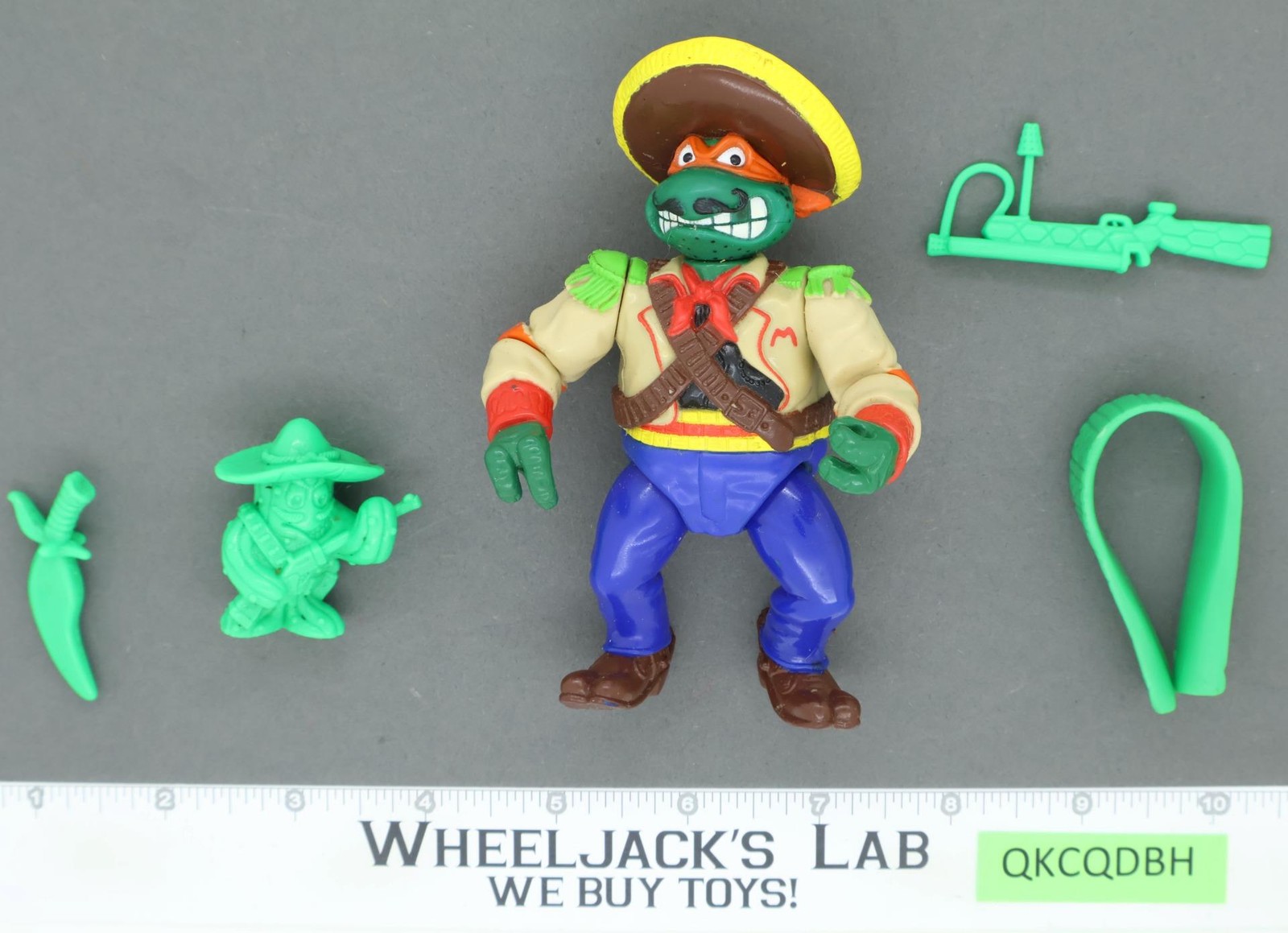 Bandito Bashin\' Mike Teenage Mutant Ninja Turtles TMNT 1992 Playmates