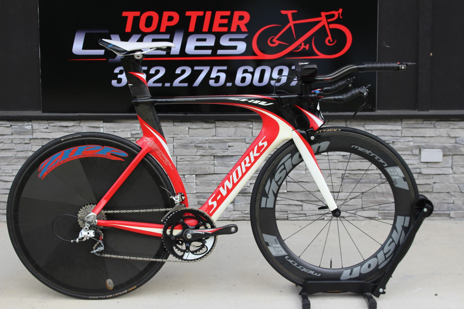 Medium - 2011 Specialized S-Works Shiv - SRAM Red- 18lbs- $8k Retail - INV 1386