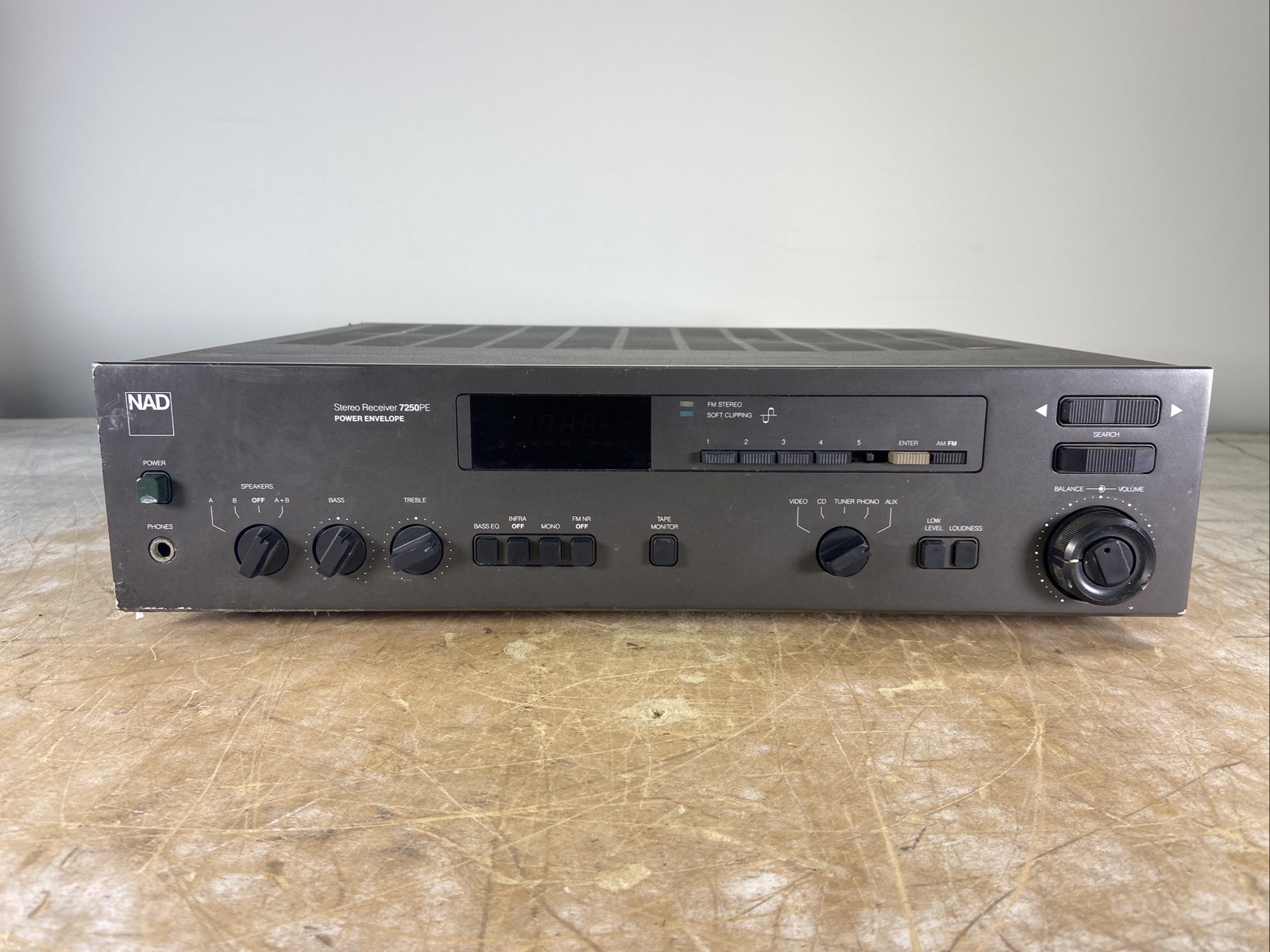 VINTAGE NAD 7250PE AM/FM RECIEVER POWER ENVELOPE RECEIVER