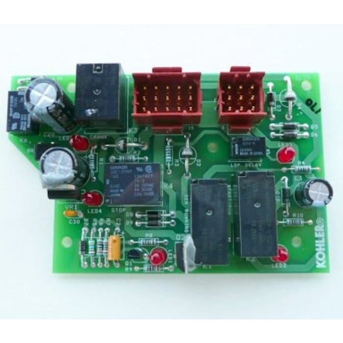 Kohler PCB Assembly Relay Control with Lop TD & Crank Interrupt #GM10516
