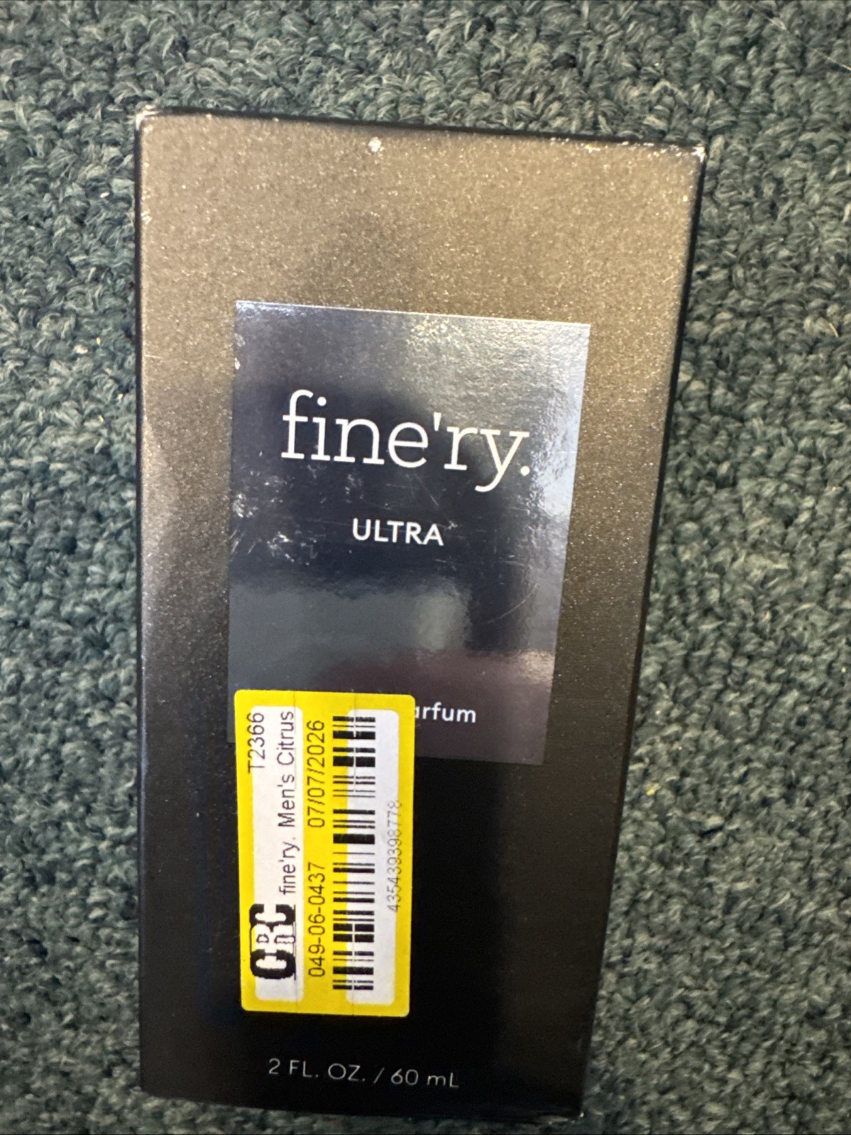 fine\'ry. Men\'s Eau De Cologne - Ultra - 2 fl oz New Without Box fine\'ry. Men\'s Eau De Cologne - Ultra - 2 fl oz New Without Box