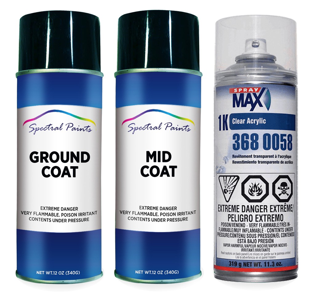 For Ford AZ Star White Pearl Spray Paint & Clear Compatible