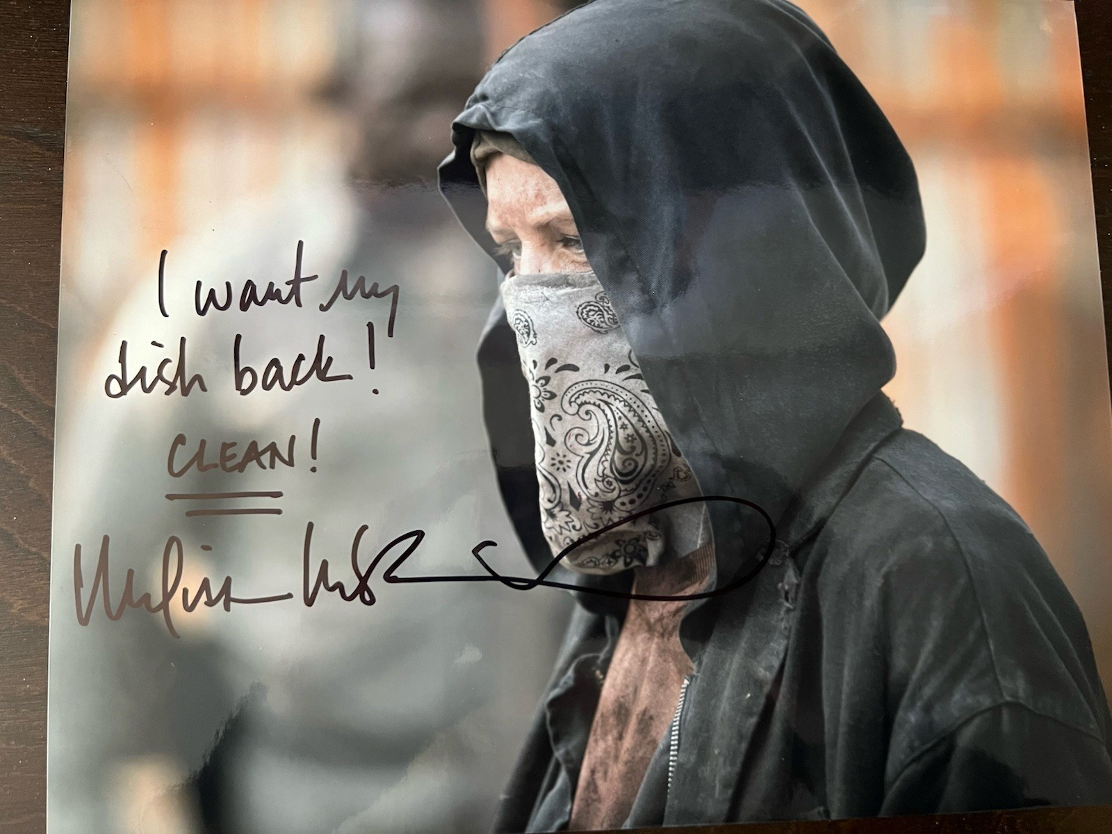 The Walking Dead “MELISSA McBRIDE” Autographed 8x10 Print