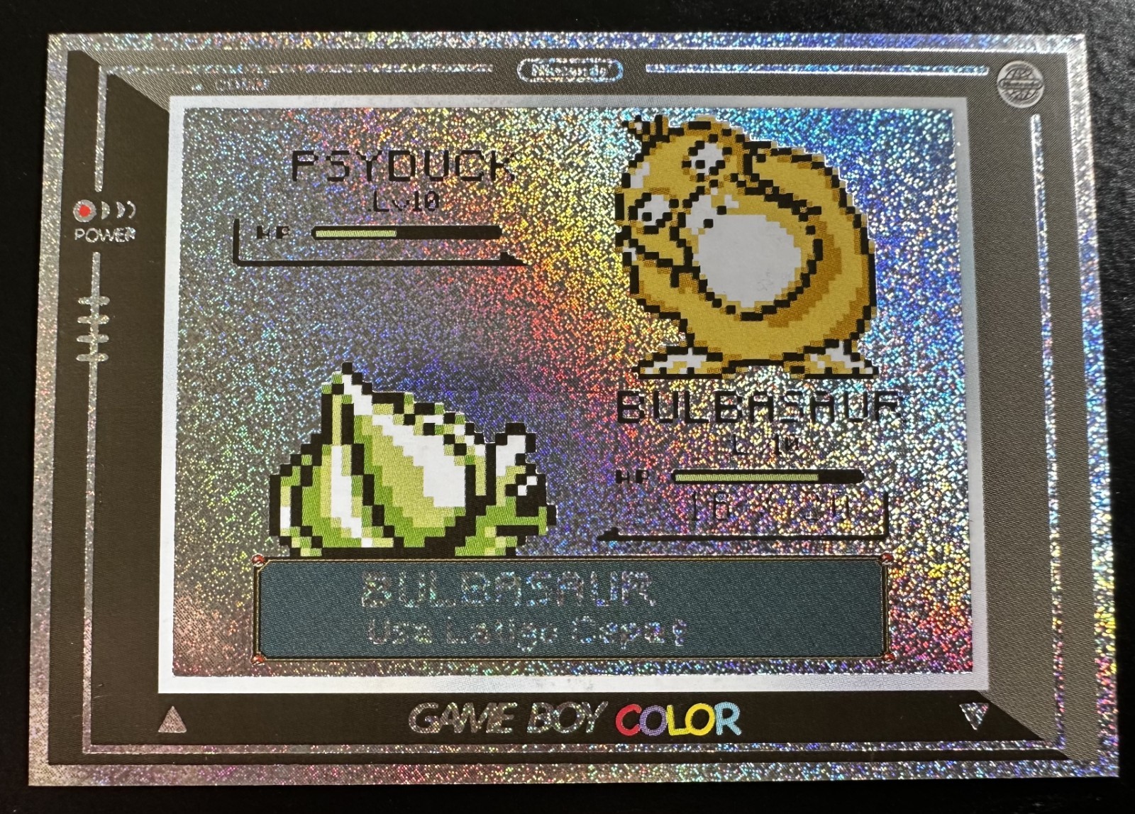 BULBASAUR VS PSYDUCK BATTLE - POKEMON CHIBI EVOLUTIONS 2026 RETRO HOLO