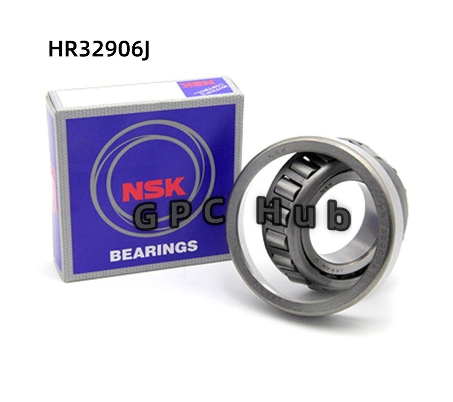 2PC NEW HR32906J Tapered Roller Bearings 30x47x12mm Fast shipment #fb
