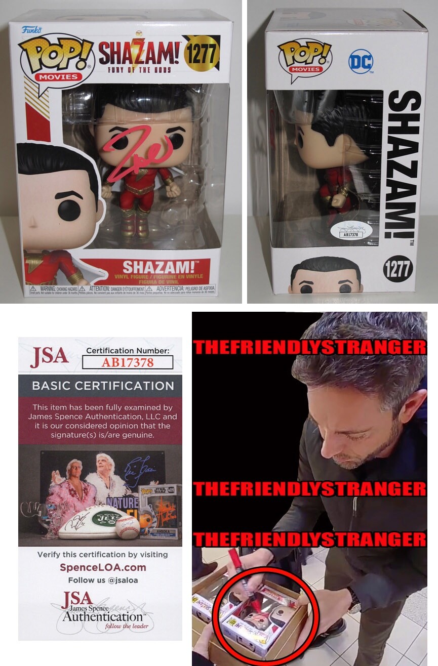 Zachary Levi signed \