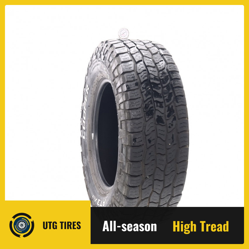 Used LT 275/70R18 Cooper Discoverer AT3 XLT 125/122S - 9/32