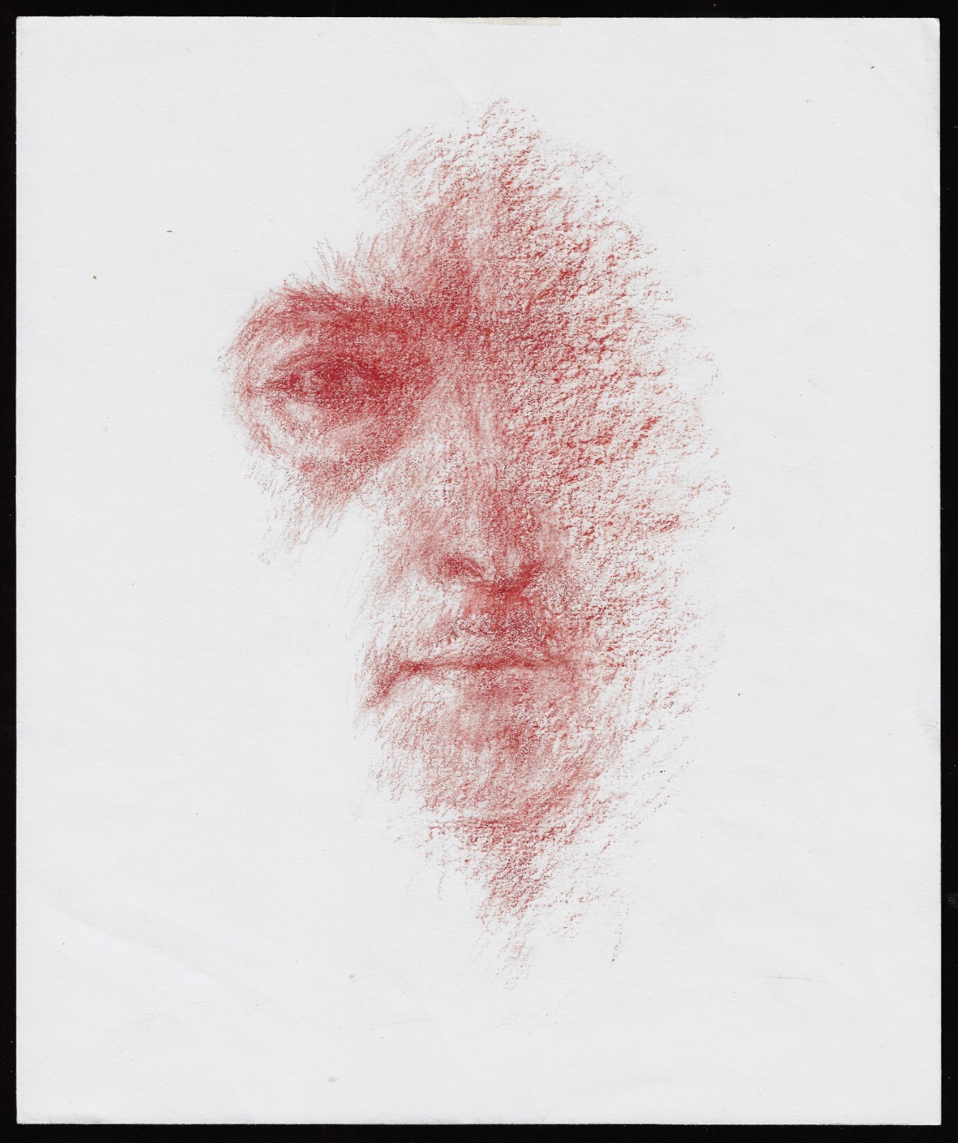 Arthur Lerner Self-Portrait 1980 Signed Chicago Artist Monster Roster