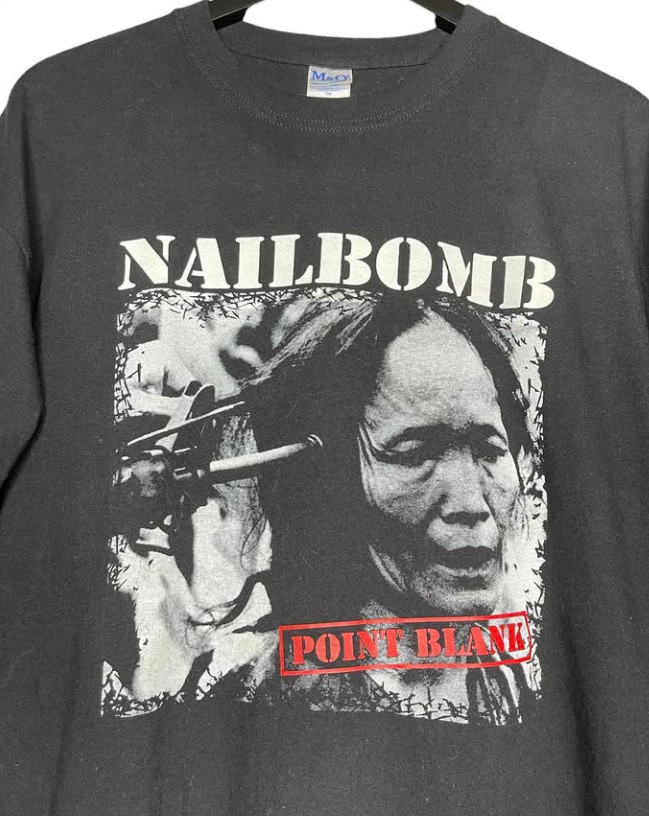 Hot 00’s Nailbomb Point Blank For Fans S to 5XL Concert Shirt