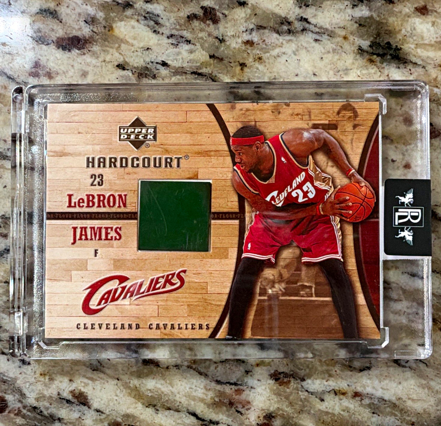 Upper Deck 2006-07 Hardcourt LeBron James Game Floor Memorabilia #GF-13 Cavs