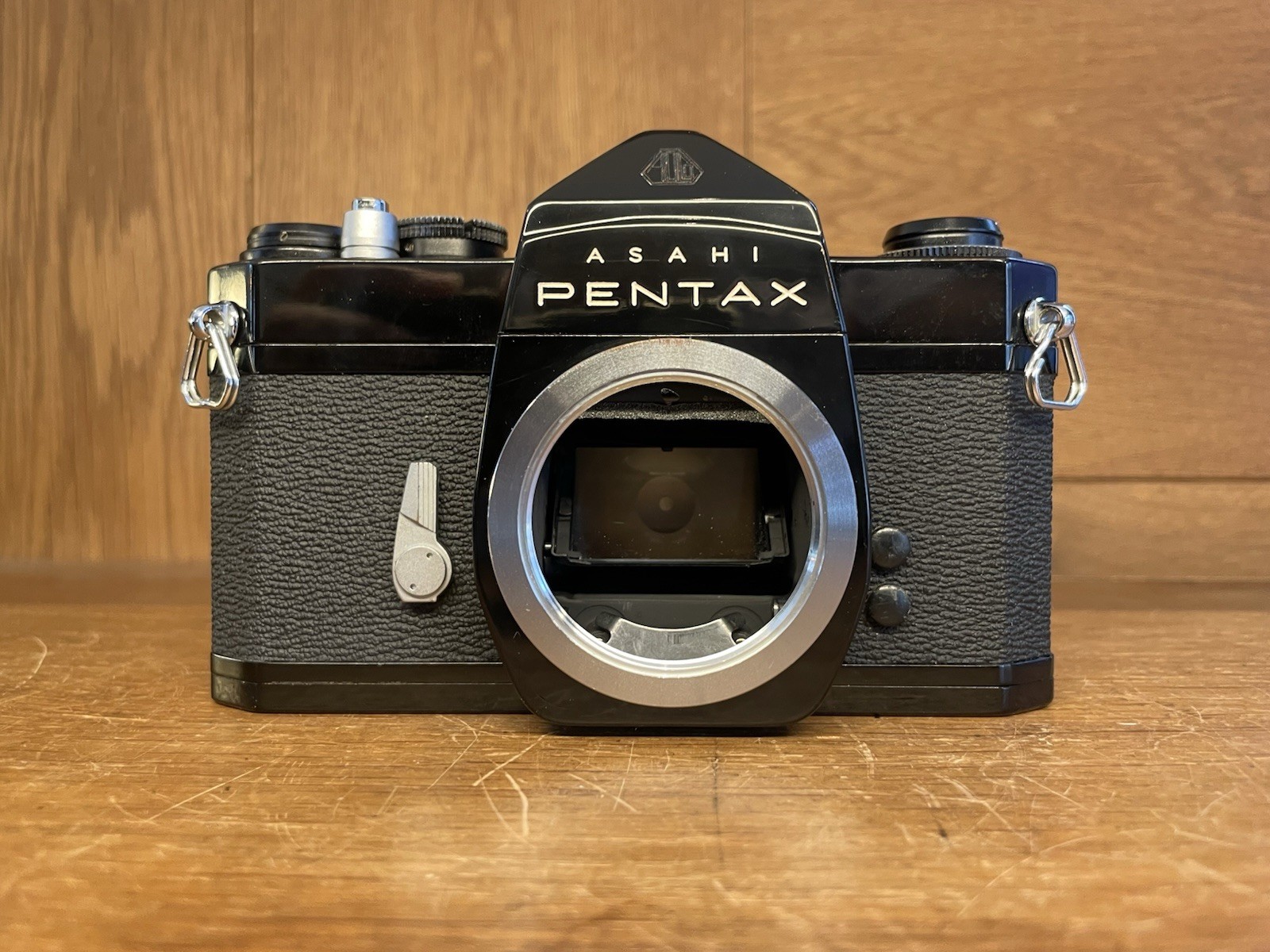 *Rare Black : CLA'd : Almost Mint* Pentax SL Film Camera Body From Japan
